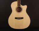 Cort GAMEDXOP Grand Regal Acoustic Electric Cutaway Guitar - Open Pore