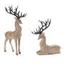Melrose Modern Deer Figurine (Set of 2)