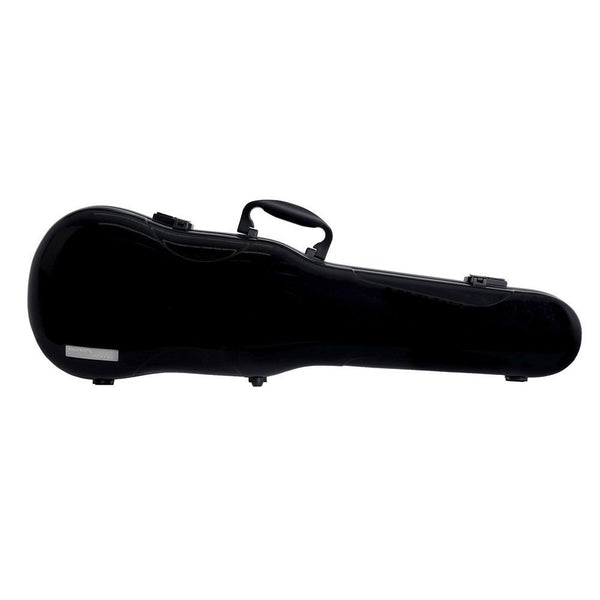 GEWA Air 1.7 4/4 Shaped Black Violin Case w/ Thermoplast Shell & Velour Interior