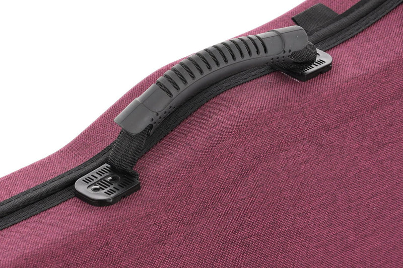GEWA Bio-A Shaped 4/4 Violin Case Violet with Backpack Straps