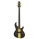 Aria Pro II SB‑1000B Oak Electric Bass - Black w/ Deluxe Gig Bag