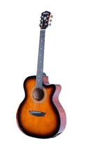 Washburn Comfort Auditorium Cutaway Acoustic Electric Guitar - Desert Sunset
