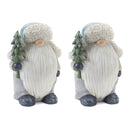 Melrose Gnome with Pine Tree Figurine (Set of 2)