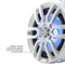 DS18 HYDRO NXL-X6TPWHNS 6.5" Marine Tower Speaker w/ Integrated RGB LED Lights