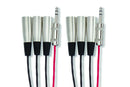 Hosa Pro-conex Little Bro' 50ft Sub Snake 6 X XLR Sends & 2 X 1/4 In TRS Returns