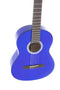 GEWA Basic Classical Guitar 3/4 – Transparent Blue – PS510‑145