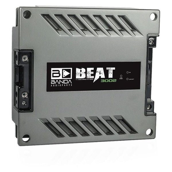 Banda BEAT3000.2 3000W RMS 1ch 2Ω Amplifier Subwoofer Subsonic Filter Audio Mono