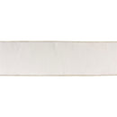 Melrose White Holiday Ribbon 4" x 10 yds.