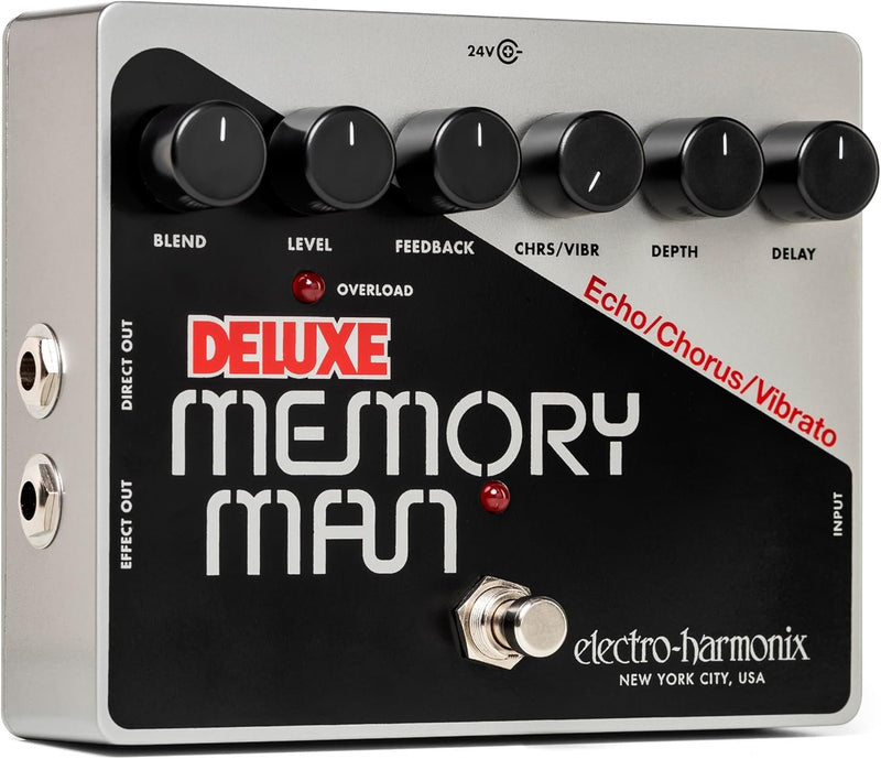 Electro-Harmonix Deluxe Memory Man Analog Delay/Chorus/Vibrato Guitar Pedal
