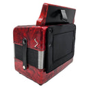 Rossetti 31-Button Diatonic Accordion 12 Bass FBE Red – 3112-FBE-RD