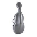PURE by GEWA Polycarbonate 4.6 Cello Case – Grey w/ Backpack Straps