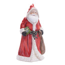 Melrose Hooded Terracotta Santa Figurine (Set of 2)