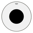 Remo CS-1326-10 Controlled Sound Clear 26" Bass Drumhead - Black Dot