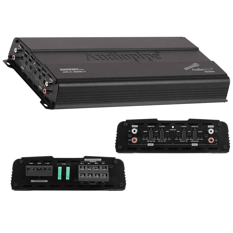 Audiopipe 4-Channel Amplifier 2200W APLX-2200.4