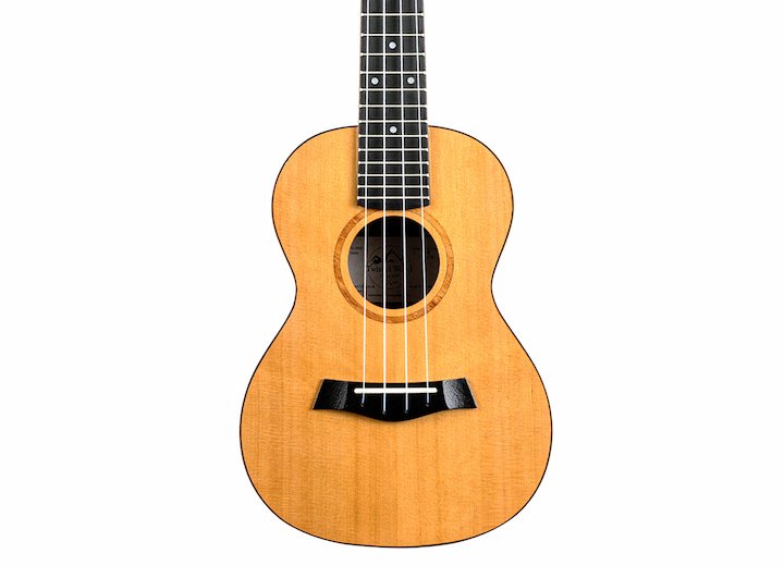 Twisted Wood SE-900C Sierra Concert Ukulele Cedar Top Koa B&S w/ Gig Bag