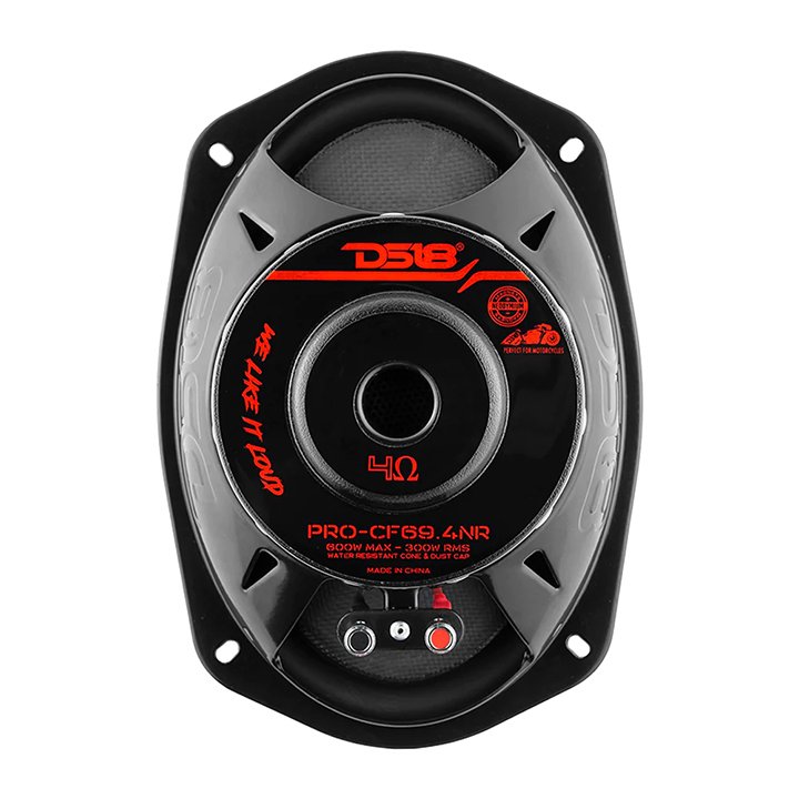 DS18 PROCF694NR 6x9" Carbon Fiber Water-Resistant Midbass Loudspeaker