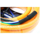 DEEJAY LED 52ft Multi-Amp Cable 10RCA Medusa Orange TBHMED52ORANGE