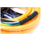 DEEJAY LED 52ft Multi-Amp Cable 10RCA Medusa Orange TBHMED52ORANGE