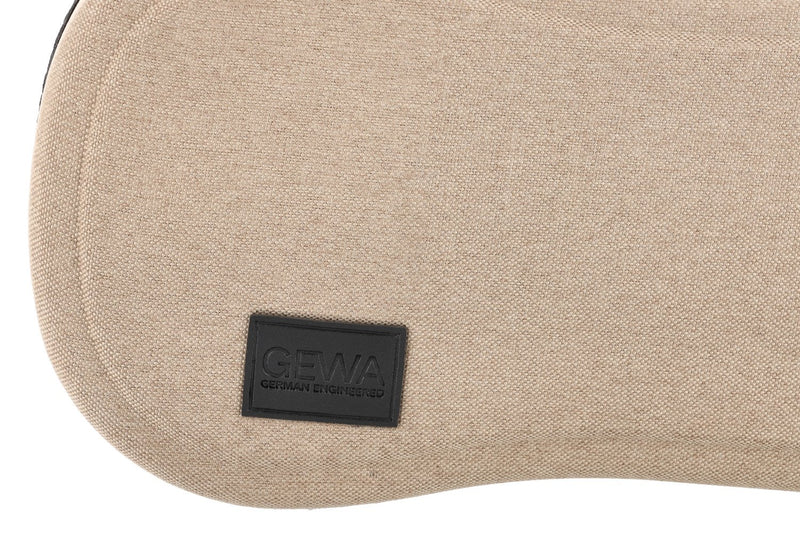 GEWA Bio-A Shaped 4/4 Violin Case Beige with Backpack Straps