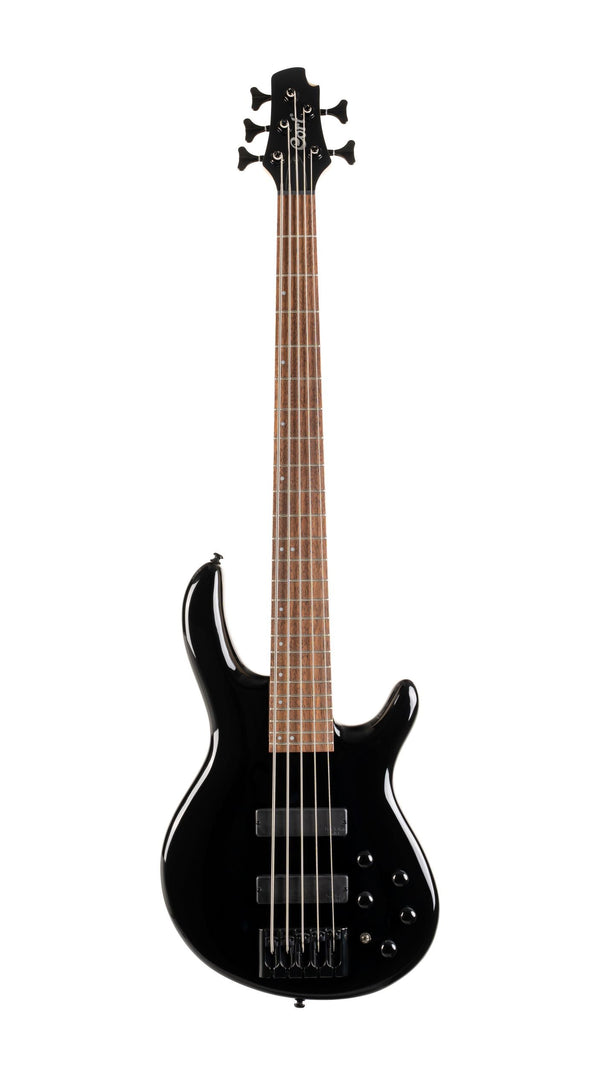 Cort C5DELUXEBK Artisan Series C5 Deluxe Bass Guitar - 5 String - Black