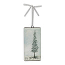 Melrose Tis the Season Pine Tree Ornament (Set of 12)