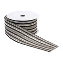 Melrose Pinstriped Ribbon (Set of 2)