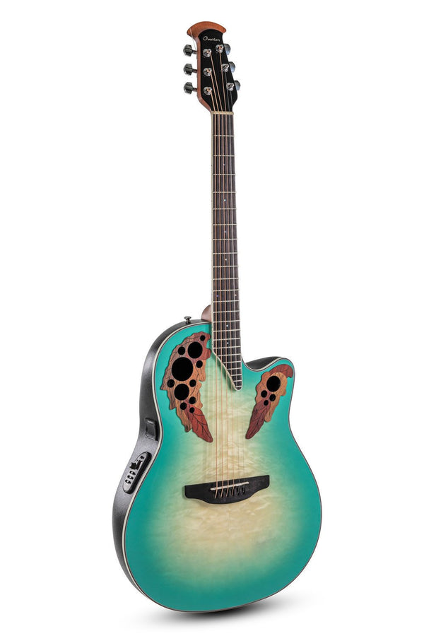 Ovation Celebrity Elite Plus CE44X-9B Acoustic-Electric Guitar – Mintburst