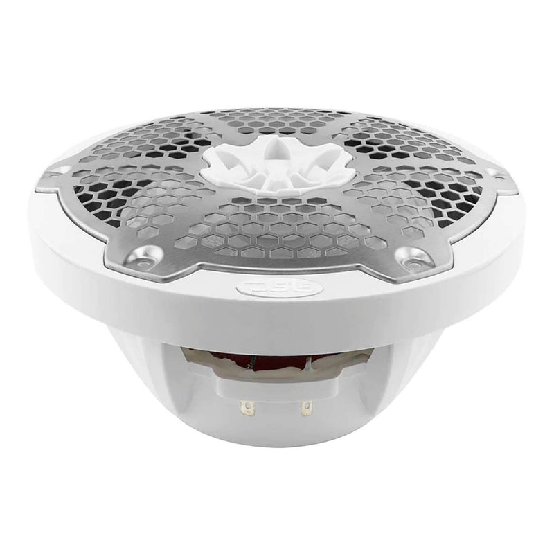 DS18 NXL8MWH 8" Marine Speakers with RGB LED Lights - White (Pair)