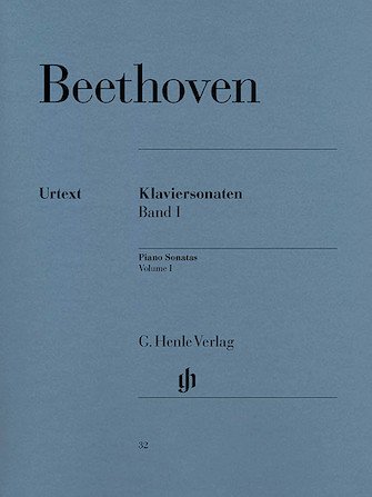 Beethoven Piano Sonatas Volume I Sheet Music – Henle Urtext Edition – Piano Solo