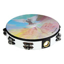 Remo Praise 10" Double Row Tambourine - ‘Ruach Spirit’ Graphic - TA-9210-00-23