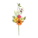 Melrose Mixed Spring Floral Spray (Set of 2)