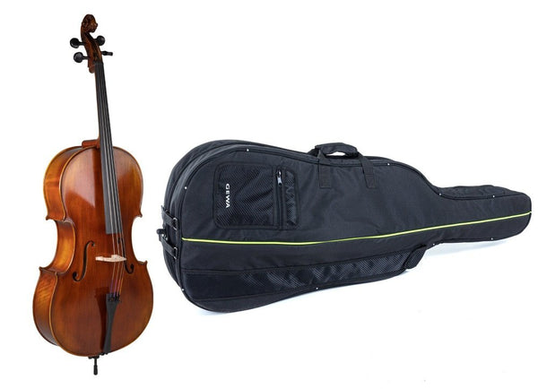 Gewa L'Apprenti VC1 3/4 Cello Antique Finish w/ Aurora Setup & Bag