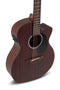 Ovation Applause OM Acoustic-Electric Guitar – Mahogany Matte