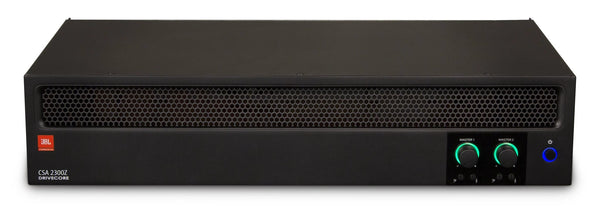 JBL CSA 2300Z Commercial Series 2‑Channel 300 W Amplifier – 2 RU Remote‑Ready