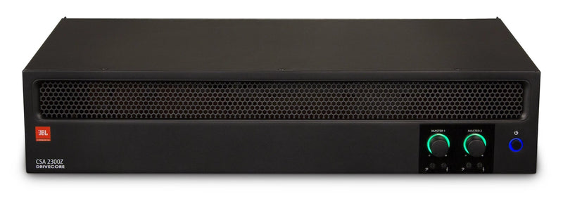 JBL CSA 2300Z Commercial Series 2‑Channel 300 W Amplifier – 2 RU Remote‑Ready