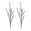 Melrose Ilex Blue Berry Spray (Set of 2)