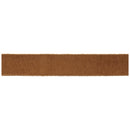 Melrose Fuzzy Brown Wired Ribbon (Set of 2)