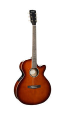 Cort Exotic Series SFX Myrtle Acoustic Electric Guitar Sunburst Finish