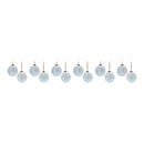 Ribbed Glass Ornament (Set of 12)