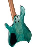 Cort Space 6GTR Multi-Scale Electric Guitar w/ Bag Semi Gloss Turquoise