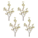 Melrose Blossom Floral Branch (Set of 4)