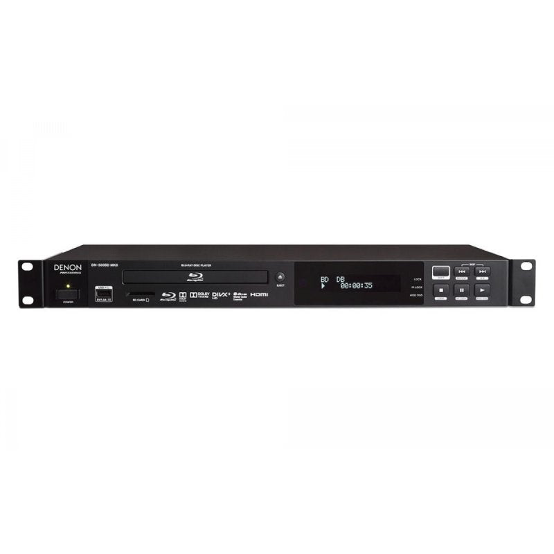 Denon Pro DN-500BDMKII High-Performance Rackmount Blu-ray & Media Player