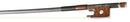 Arcus M6 Round Silver Cello Bow with Snakewood Frog