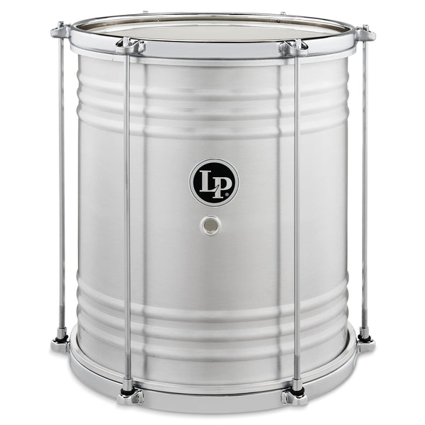 Latin Percussion LP3110 12"x10" Aluminum Repinique w/ Ribbed Shell & Curved Rims