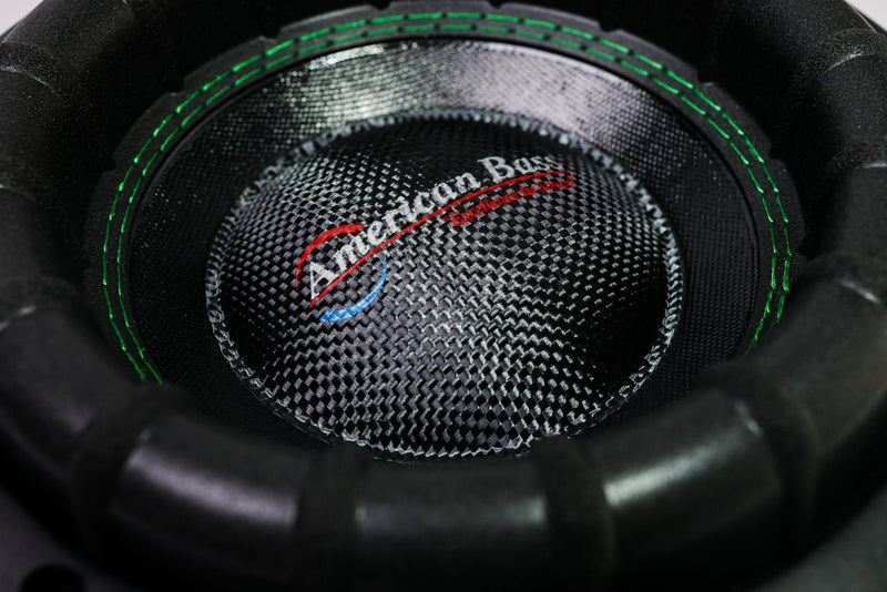 American Bass Godzilla 8" Dual 1200 Watt RMS 2-Ohm Subwoofer