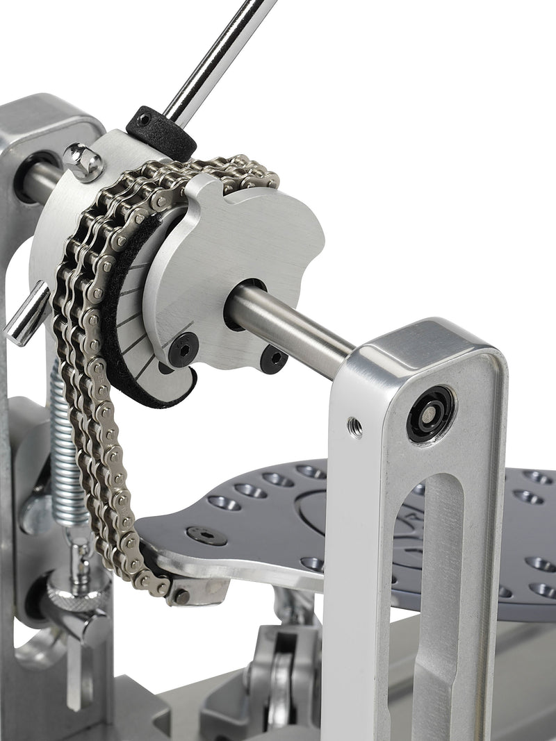 DW DWCPMCDXF MFG Series Chain Drive Single Bass Drum Pedal – Extended Footboard