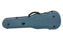 GEWA Bio-A Shaped 4/4 Violin Case - Blue with Backpack Straps