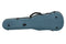 GEWA Bio-A Shaped 4/4 Violin Case - Blue with Backpack Straps