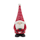 Melrose Stone Holiday Gnome Figurine with Present Accent (Set of 2)