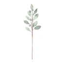 Melrose Glittered Pod Leaf Spray (Set of 2)
